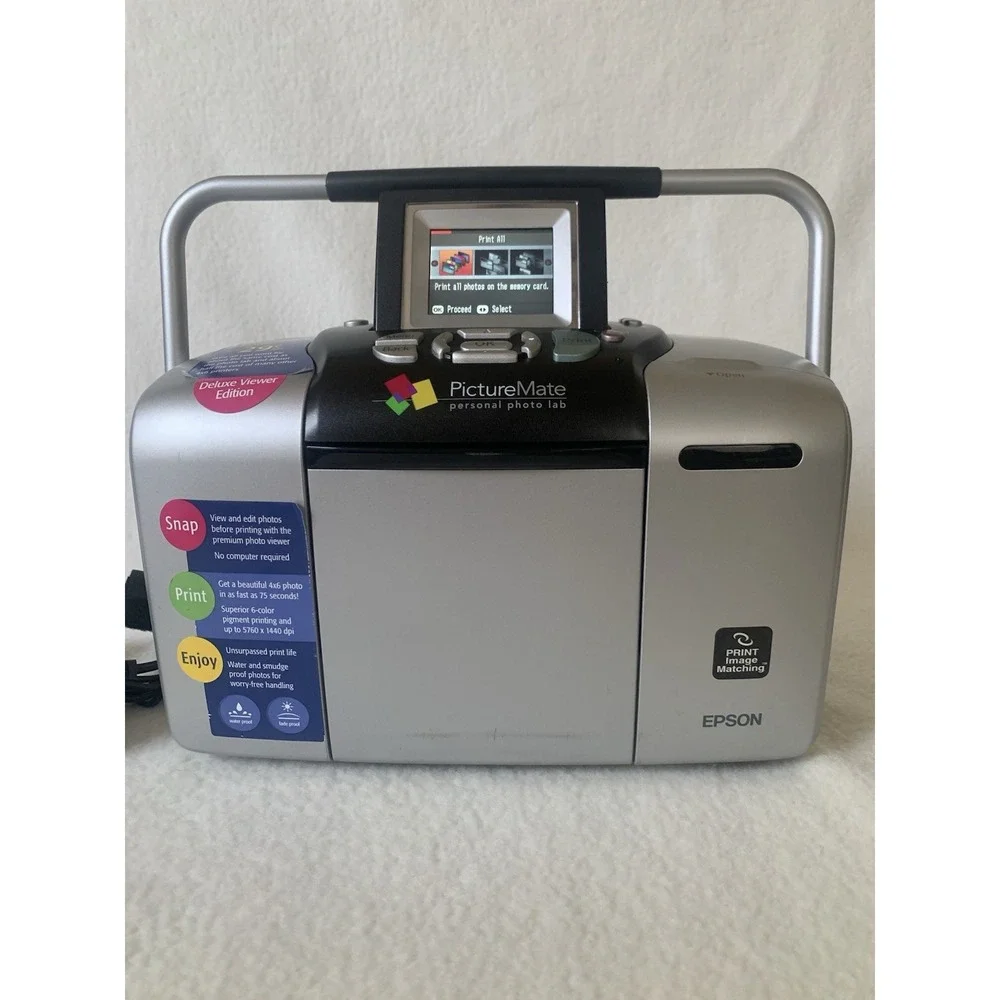 EPSON Personal Photo Lab/PictureMate Deluxe/PictureMate 500 | Model B351A READ